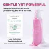 Hydrating Pink Aloe Gel Cleanser, Low Ph Daily Face Wash with Probiotic Ferment & Hyaluronic Acid to Nourish Skin, Non-Stripping Foaming Korean Cleanser, 5.07 Fl Oz