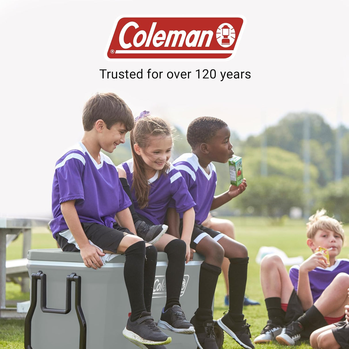 Coleman Classic Series Insulated Portable Rolling Cooler with Wheels, Leak-Resistant Outdoor Hard Cooler Keeps Ice up to 5 Days, 62-Quart