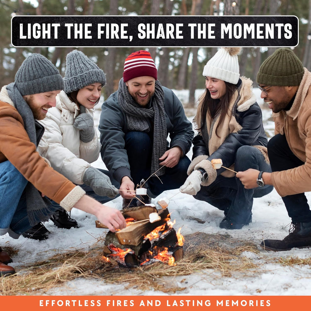 40Lb Fatwood Fire Starter Sticks | 100% Natural Fire Starters for Grill, Campfire, Wood Stoves, Bonfires | Easy Firestarter W/Just 2 Sticks in All Weather Conditions by Billy Buckskin (40Lb Box)