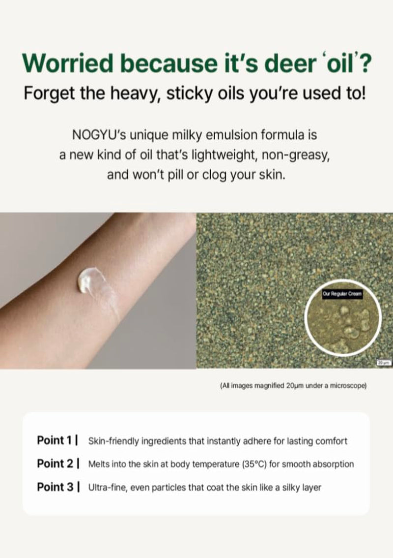 Nogyu Skin Rebirth Cream 50 Ml / 1.76 Oz – Korean Facial Moisturizer, Hydrating Face Cream