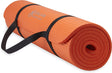Gaiam Essentials 2/5" Thick (10Mm) Yoga & Pilates, Fitness & Exercise Mat with Easy-Cinch Carrier Strap Cusion Support for Fitness and Gym Workouts